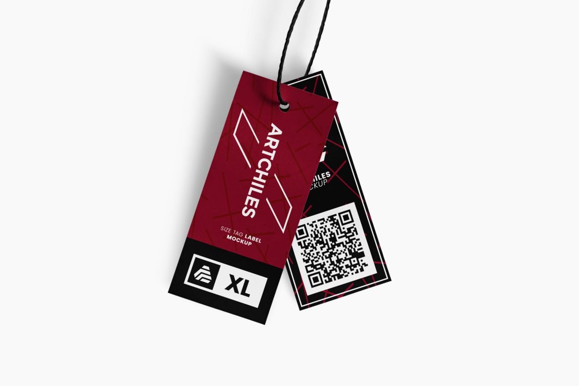 标签贴纸设计样机 Tag Label Mockup插图3 标签贴纸设计样机 Tag Label Mockup