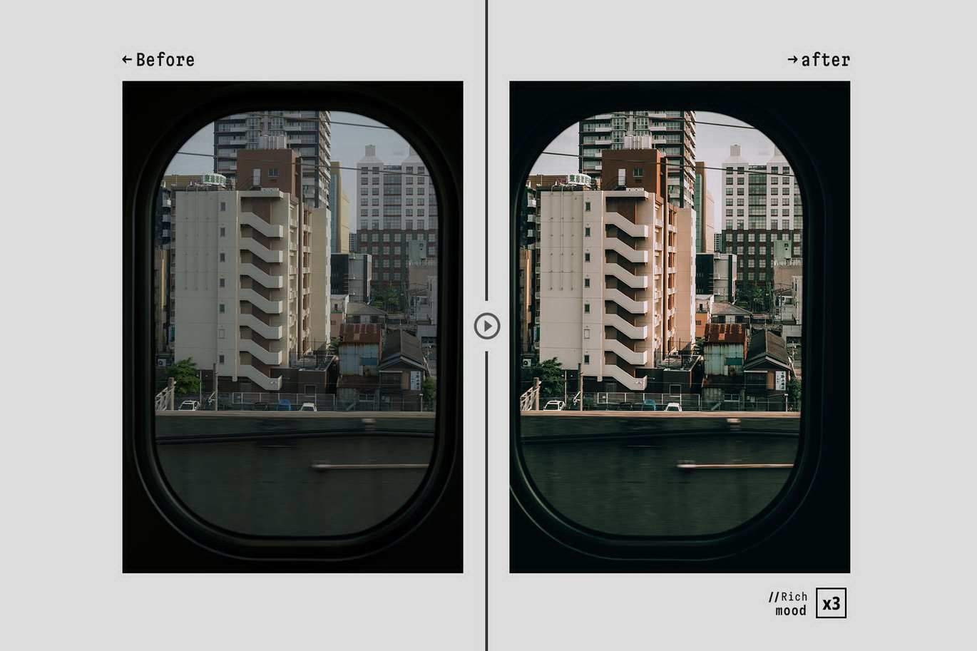 丰富情绪照片调色 Lightroom 预设和 Photoshop 动作 Rich Mood – Actions and Presets插图4 丰富情绪照片调色 Lightroom 预设和 Photoshop 动作 Rich Mood - Actions and Presets