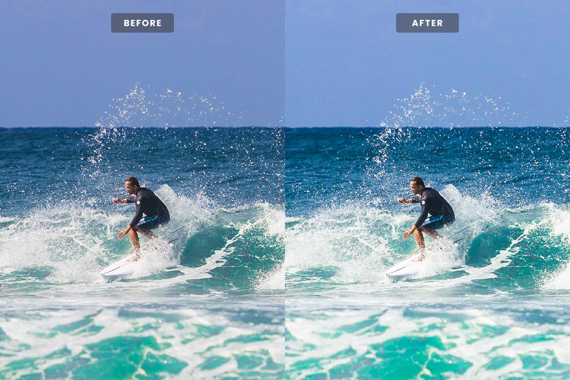 冲浪色调风格效果 Lightroom 预设 Surf Tones Lightroom Presets插图1 冲浪色调风格效果 Lightroom 预设 Surf Tones Lightroom Presets