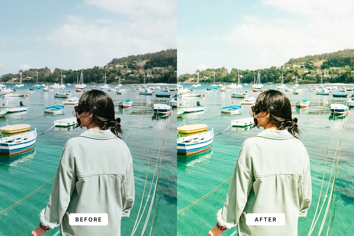航海生活主题调色 Lightroom 预设 Life at Sea Lightroom Presets插图3 航海生活主题调色 Lightroom 预设 Life at Sea Lightroom Presets