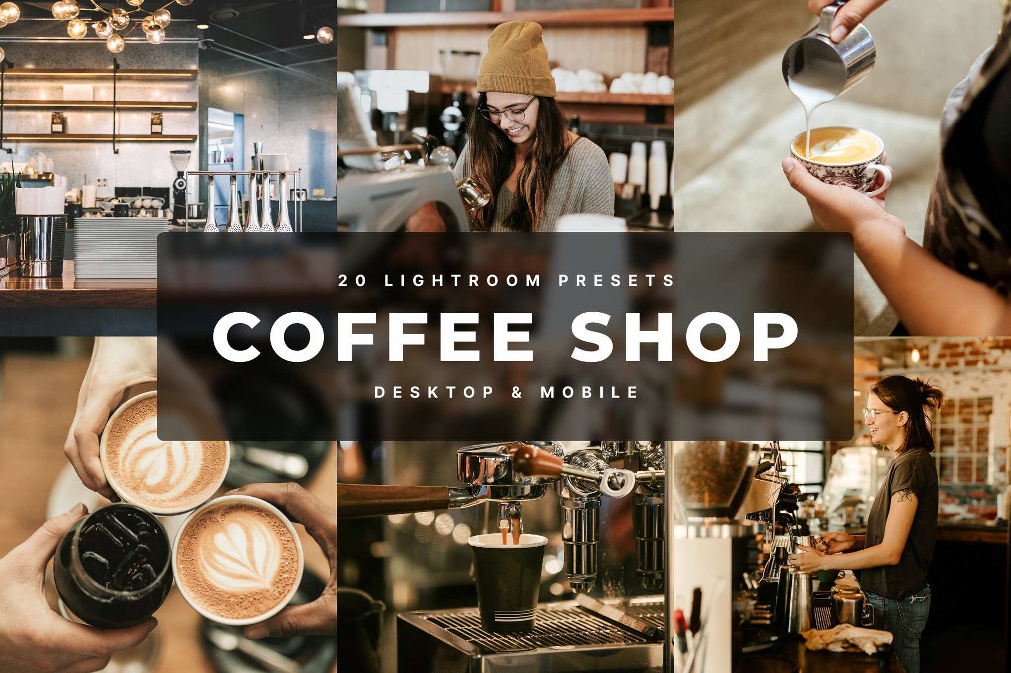 咖啡店氛围调色Lightroom预设集 Coffee Shop Lightroom Presets插图 咖啡店氛围调色Lightroom预设集 Coffee Shop Lightroom Presets