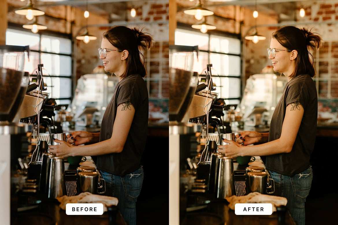 咖啡店氛围调色Lightroom预设集 Coffee Shop Lightroom Presets插图4 咖啡店氛围调色Lightroom预设集 Coffee Shop Lightroom Presets