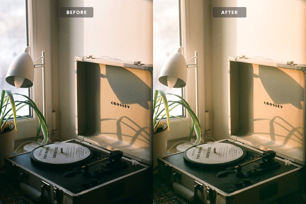 经典胶片色调照片后期调色 Lightroom 预设和 Photoshop 动作 Classic Film Lightroom Presets and Actions插图3 经典胶片色调照片后期调色 Lightroom 预设和 Photoshop 动作 Classic Film Lightroom Presets and Actions