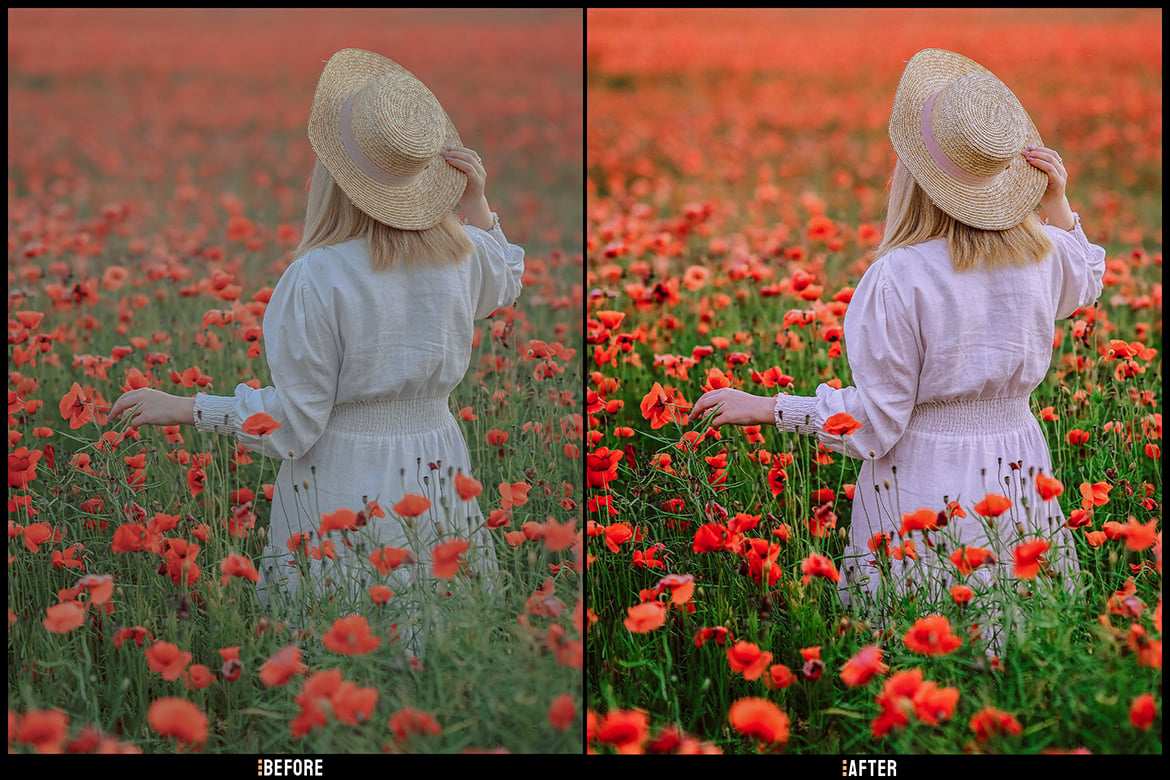 春季清新风格照片后期处理LR预设和LUT预设 Spring Lightroom Presets and LUTs插图2 春季清新风格照片后期处理LR预设和LUT预设 Spring Lightroom Presets and LUTs