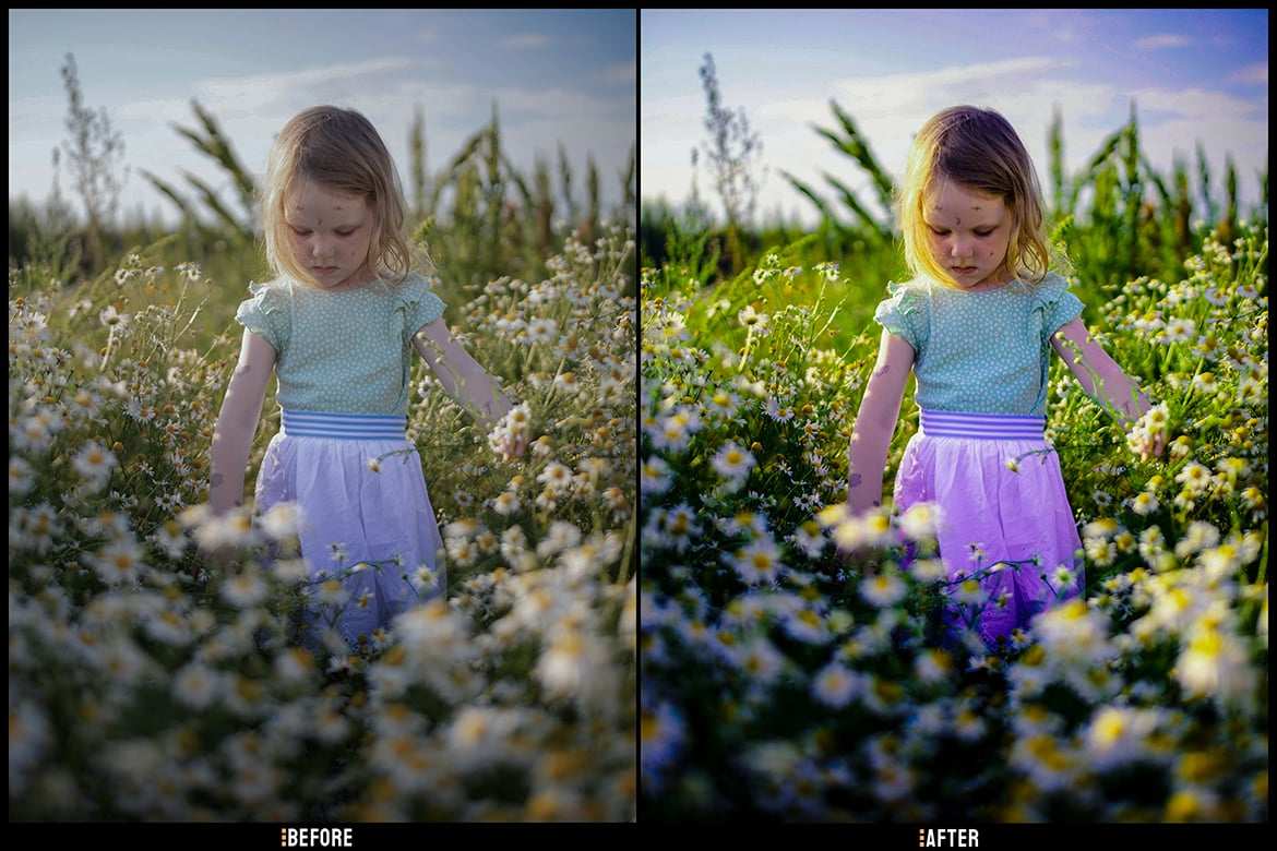 春季清新风格照片后期处理LR预设和LUT预设 Spring Lightroom Presets and LUTs插图4 春季清新风格照片后期处理LR预设和LUT预设 Spring Lightroom Presets and LUTs