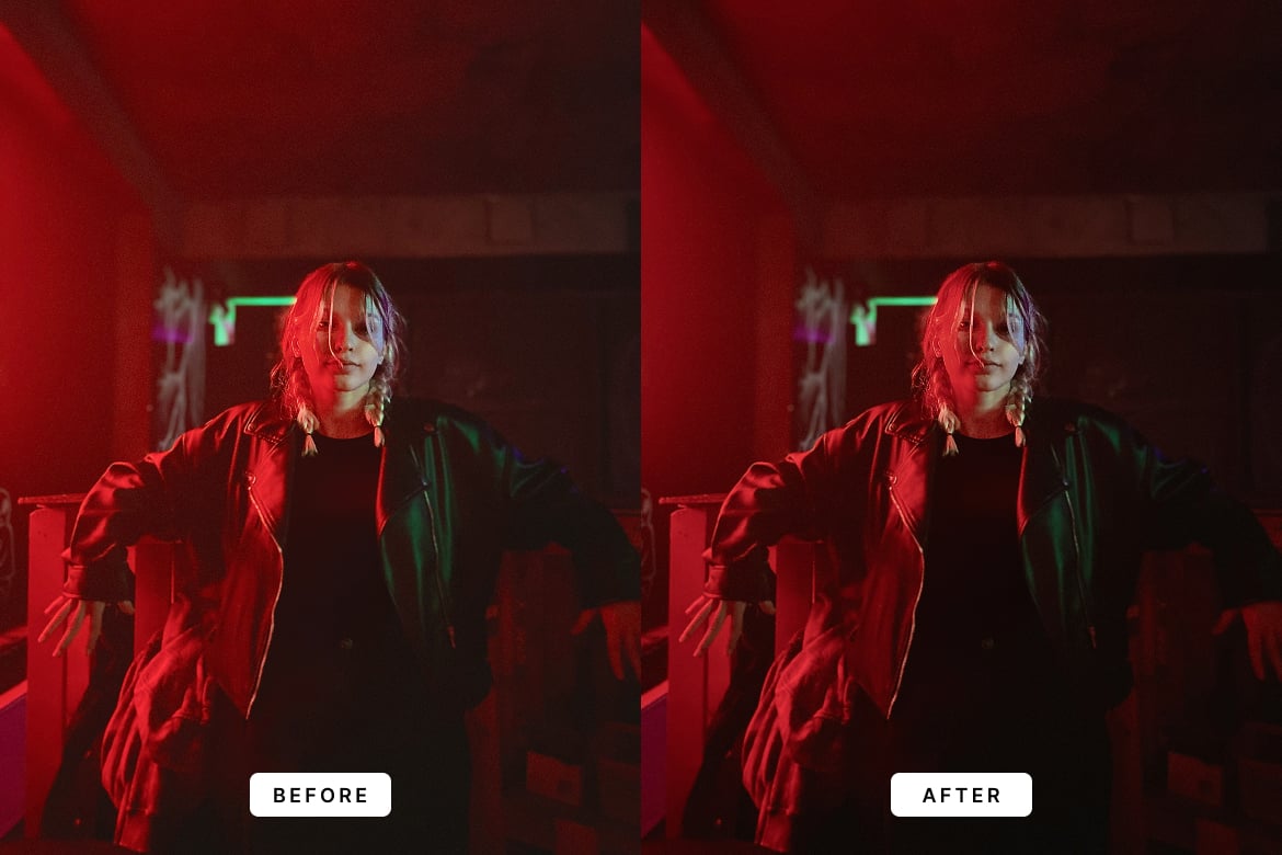 电影感效果照片后期调色 Lightroom 预设和 Photoshop 动作 Cinematic Lightroom Presets and Actions插图3 电影感效果照片后期调色 Lightroom 预设和 Photoshop 动作 Cinematic Lightroom Presets and Actions
