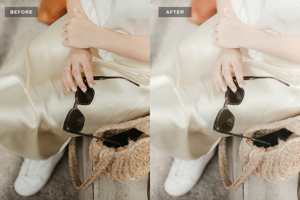 奶油色调人像照片后期调色 Lightroom 预设和 Photoshop 动作 Creamy Tones Lightroom Presets and Actions插图2 奶油色调人像照片后期调色 Lightroom 预设和 Photoshop 动作 Creamy Tones Lightroom Presets and Actions