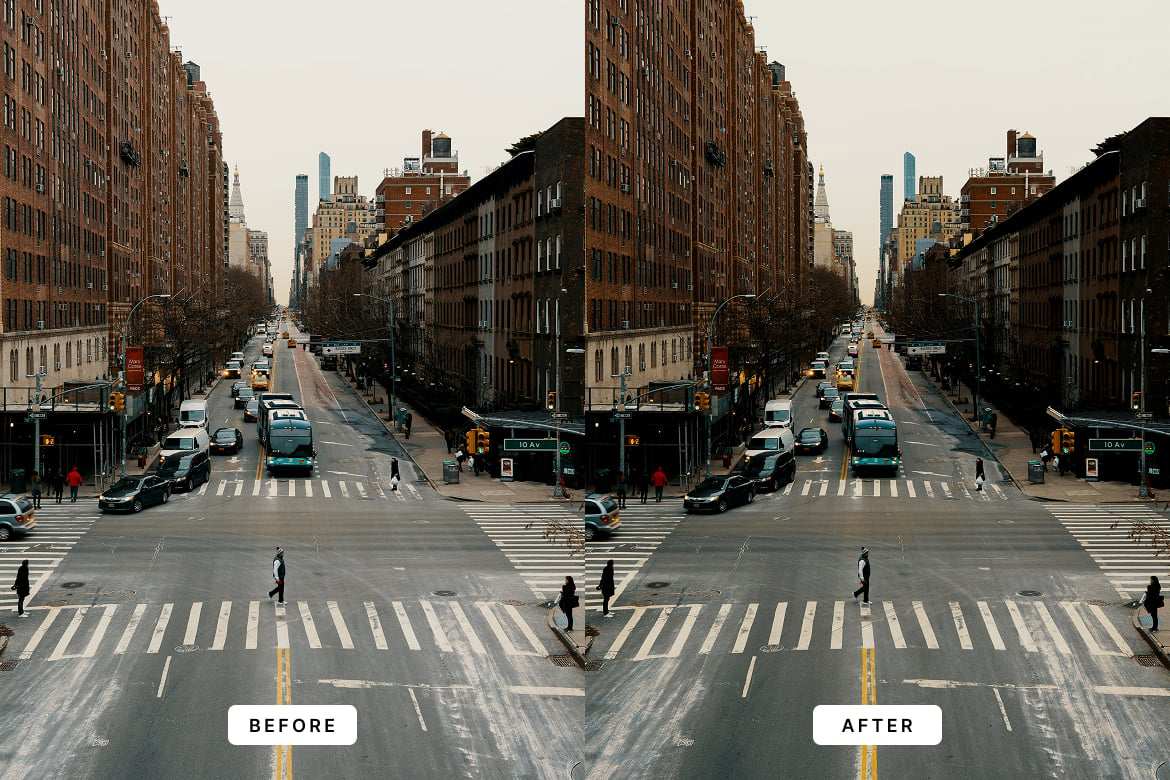 城市街头摄影照片后期调色 Lightroom 预设和 Photoshop 动作 Street Lightroom Presets and Actions插图1 城市街头摄影照片后期调色 Lightroom 预设和 Photoshop 动作 Street Lightroom Presets and Actions