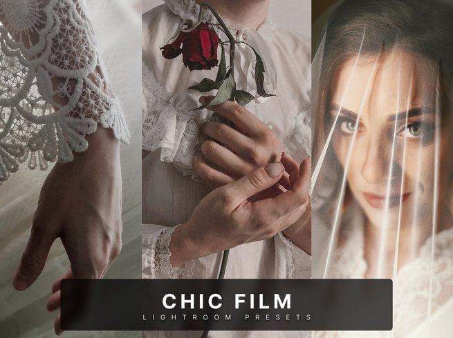 雅致胶片风格照片后期调色 Lightroom 预设和 Photoshop 动作 Chic Film Lightroom Presets and Actions