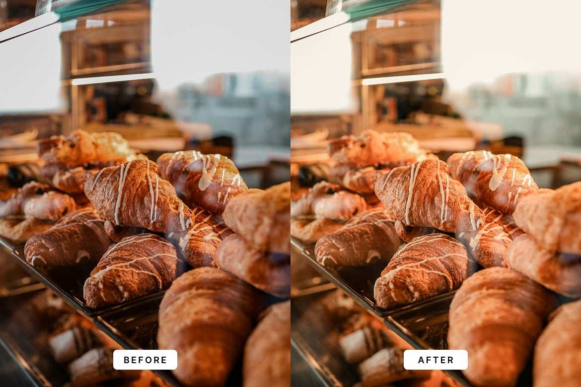 烘焙美食摄影后期调色处理LR预设和PS动作 Bakery Shop Lightroom Presets and Actions插图1 烘焙美食摄影后期调色处理LR预设和PS动作 Bakery Shop Lightroom Presets and Actions