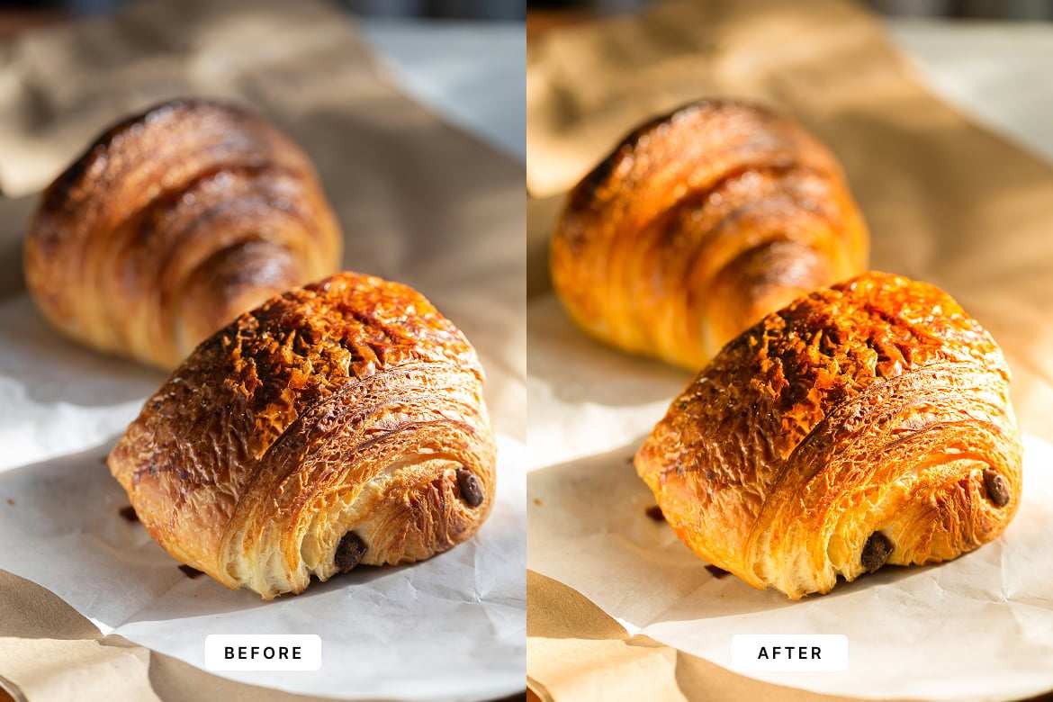 烘焙美食摄影后期调色处理LR预设和PS动作 Bakery Shop Lightroom Presets and Actions插图3 烘焙美食摄影后期调色处理LR预设和PS动作 Bakery Shop Lightroom Presets and Actions