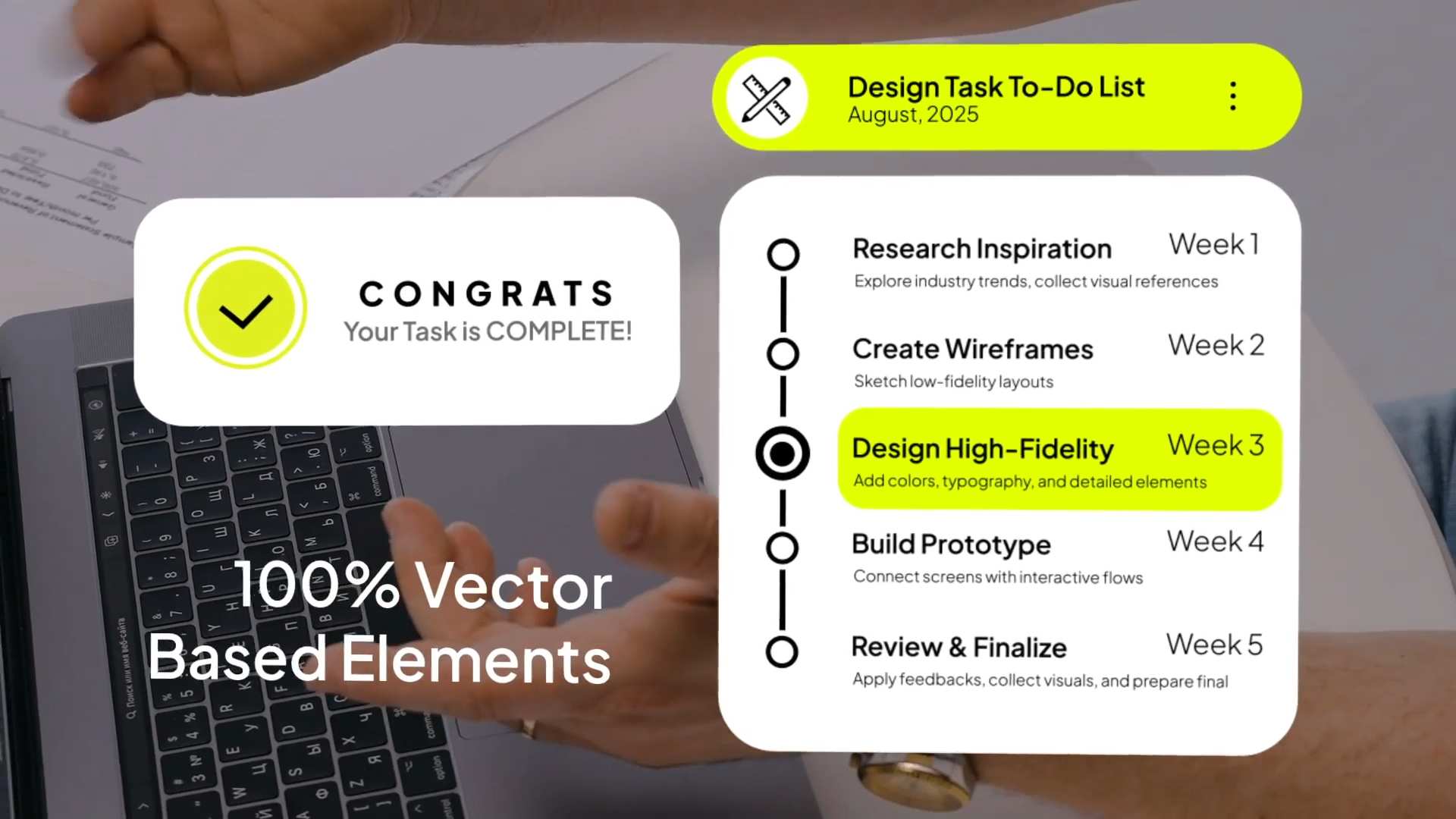 进度数据信息图动画AE模板 progress infographic