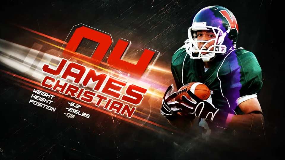 运动团队开场球员介绍视频AE模板 Sport Team Intro Player Introducing插图2