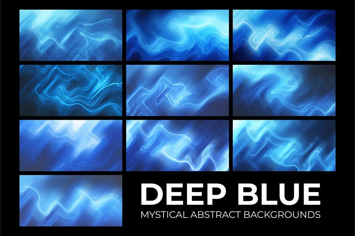10个深海神秘抽象背景 10 Deep Blue Mystical Abstract Backgrounds插图2 10个深海神秘抽象背景 10 Deep Blue Mystical Abstract Backgrounds