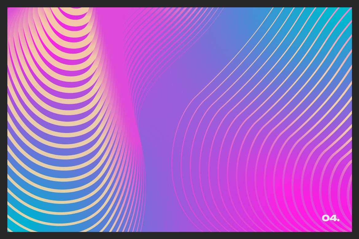 抽象vibrant线条背景 Abstract Vibrant Lines Background插图4 抽象vibrant线条背景 Abstract Vibrant Lines Background