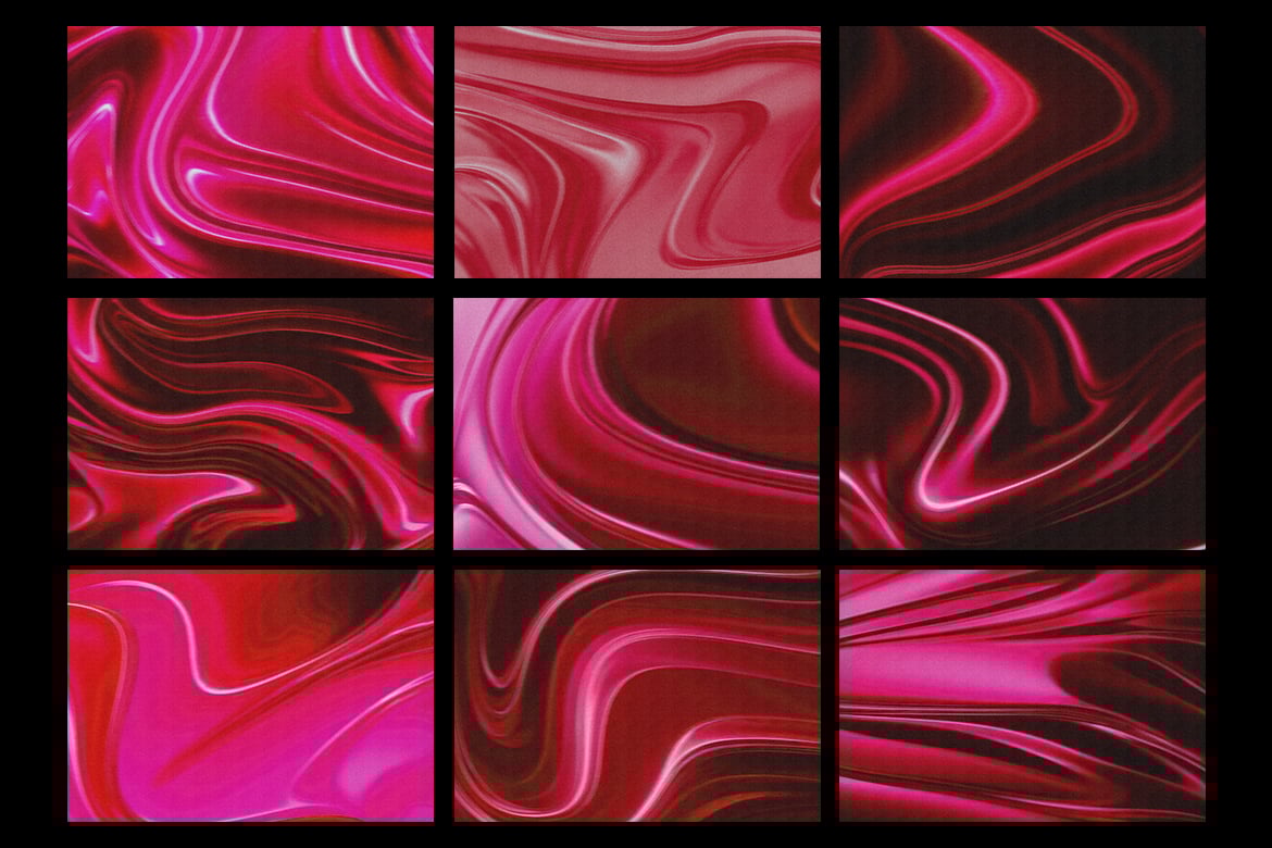热粉光泽液体纹理包 Hot Pink Liquid Glossy Textures Pack插图1 热粉光泽液体纹理包 Hot Pink Liquid Glossy Textures Pack