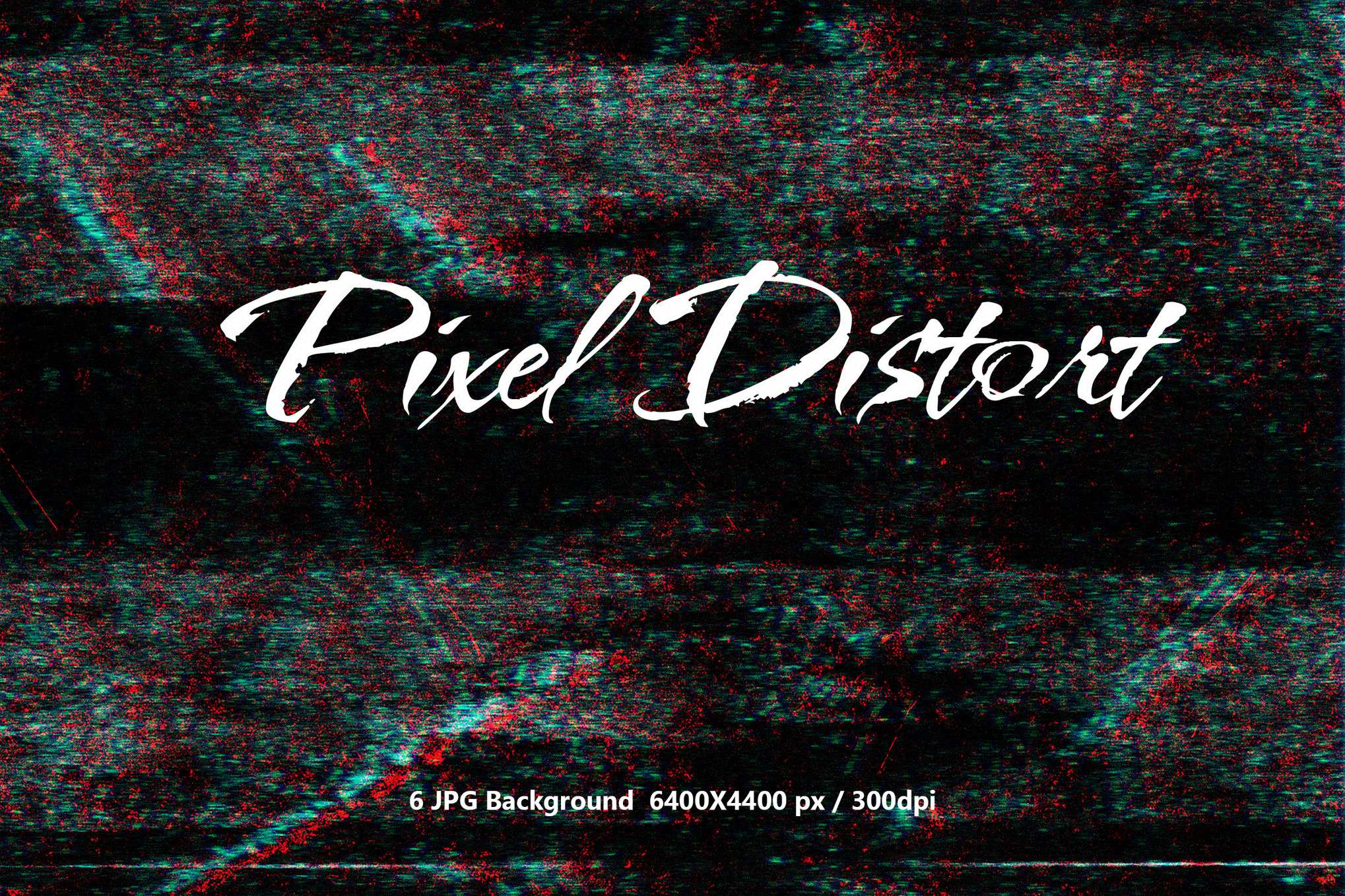 6款像素扭曲VHS故障背景 Pixel Distort VHS Glitch Background插图 6款像素扭曲VHS故障背景 Pixel Distort VHS Glitch Background