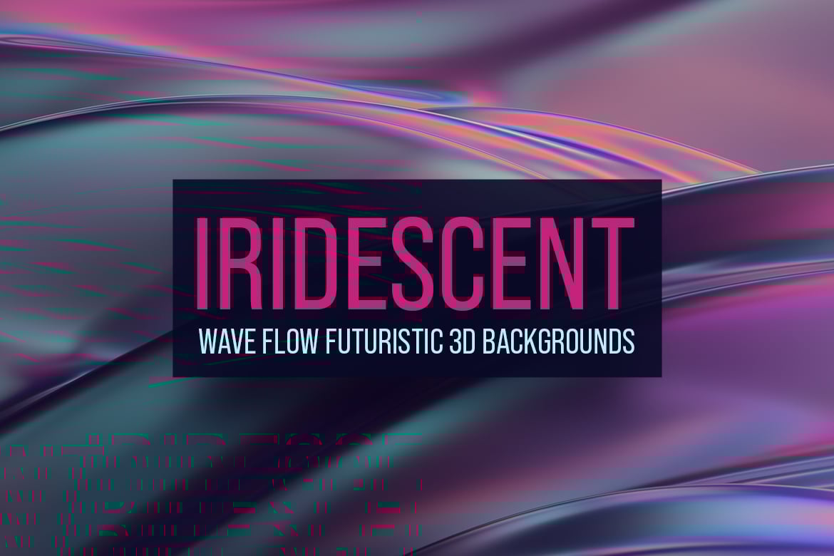 4款虹彩波浪流线未来3D背景 Iridescent Wave Flow Futuristic 3D Background插图4 4款虹彩波浪流线未来3D背景 Iridescent Wave Flow Futuristic 3D Background