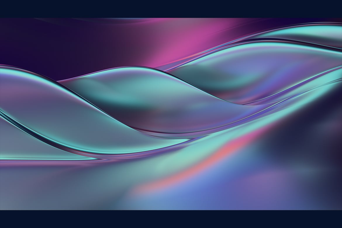 4款虹彩波浪流线未来3D背景 Iridescent Wave Flow Futuristic 3D Background插图6 4款虹彩波浪流线未来3D背景 Iridescent Wave Flow Futuristic 3D Background