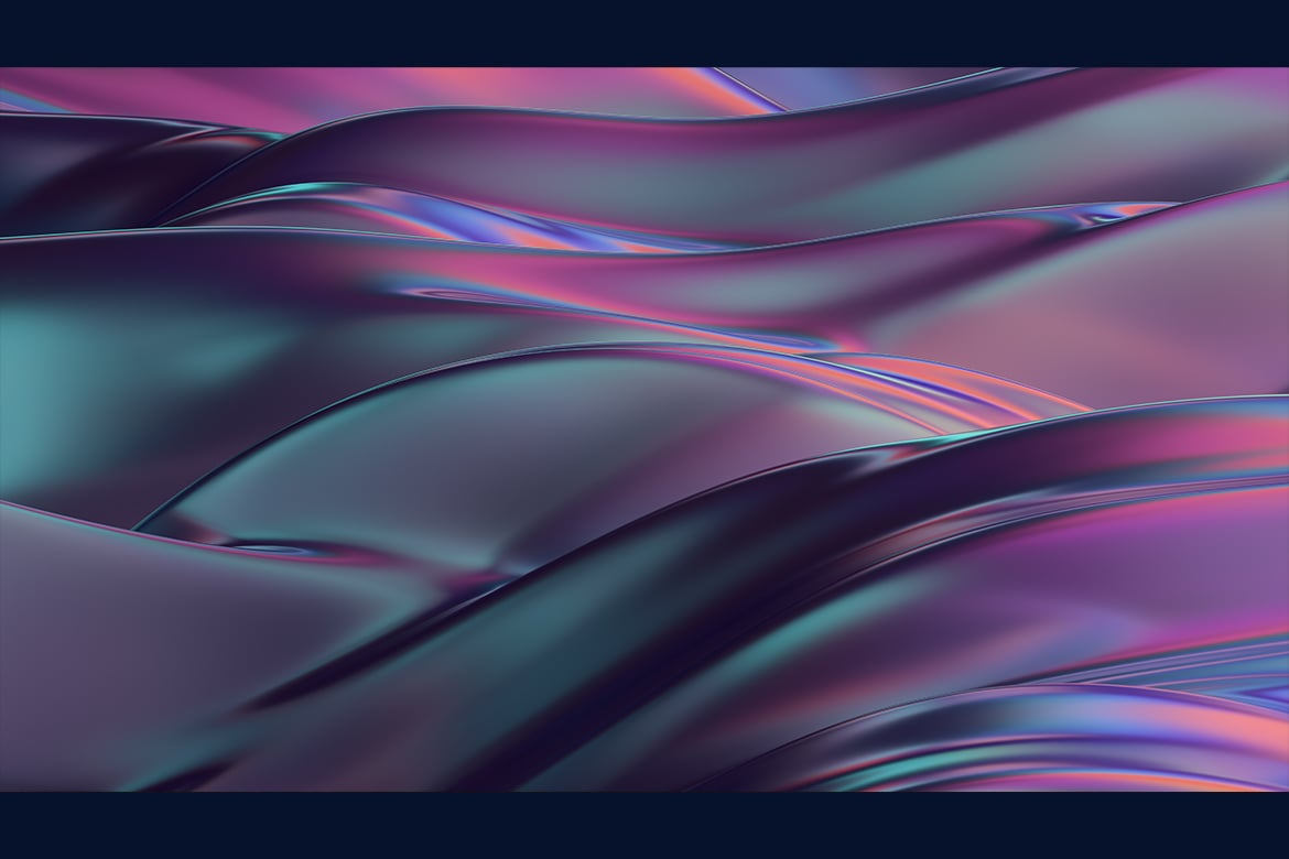 4款虹彩波浪流线未来3D背景 Iridescent Wave Flow Futuristic 3D Background插图7 4款虹彩波浪流线未来3D背景 Iridescent Wave Flow Futuristic 3D Background