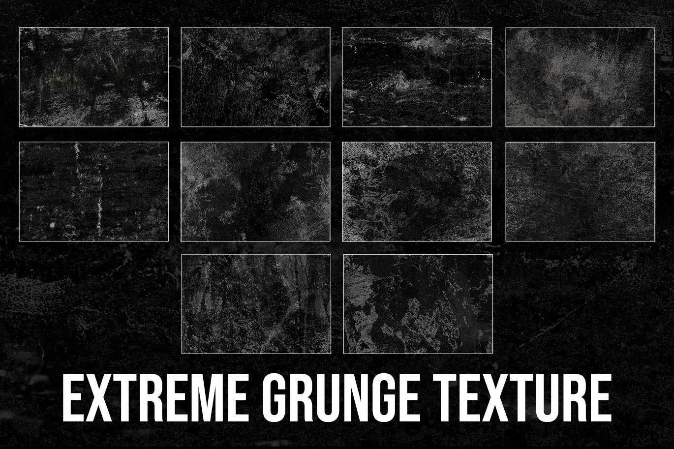 10个极致复古污渍纹理 10 Extreme Grunge Textures插图1 10个极致复古污渍纹理 10 Extreme Grunge Textures