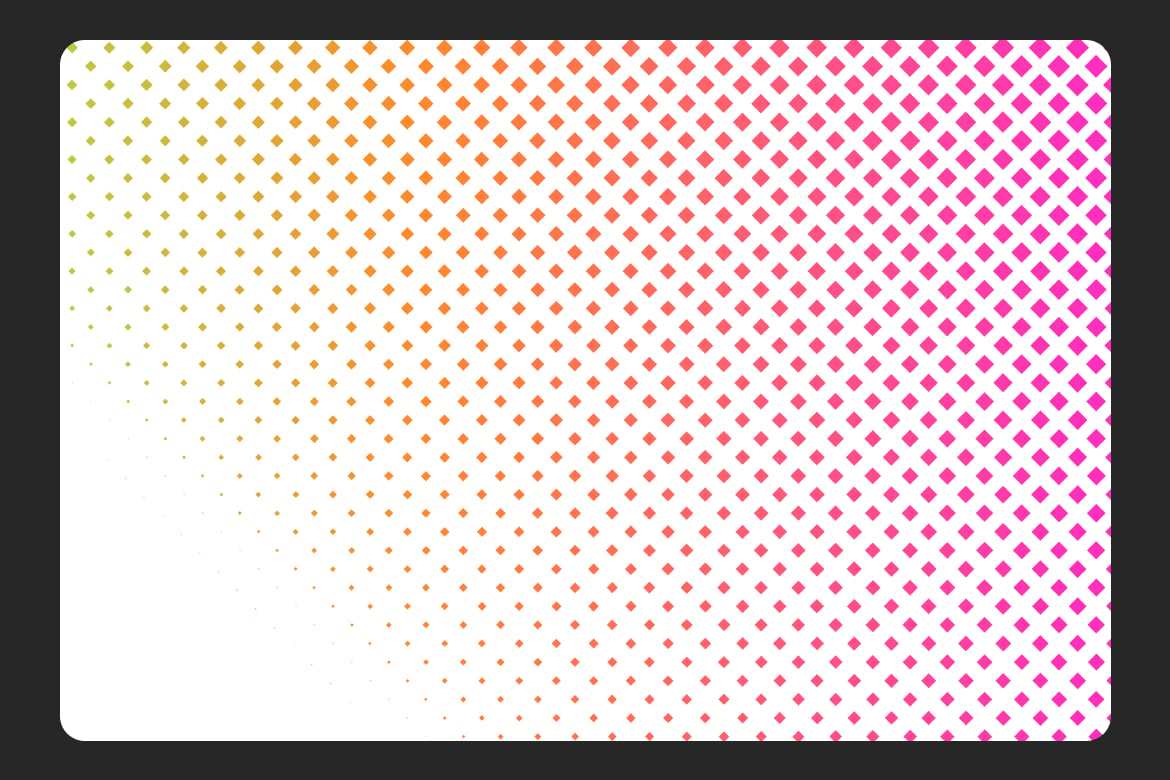5款彩色方形半色调背景 Colorful Square Halftone Background插图2 5款彩色方形半色调背景 Colorful Square Halftone Background