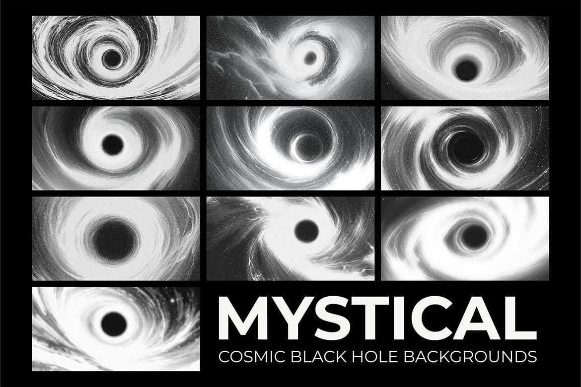 10个神秘宇宙黑洞背景 10 Mystical Cosmic Black Hole Backgrounds插图2 10个神秘宇宙黑洞背景 10 Mystical Cosmic Black Hole Backgrounds