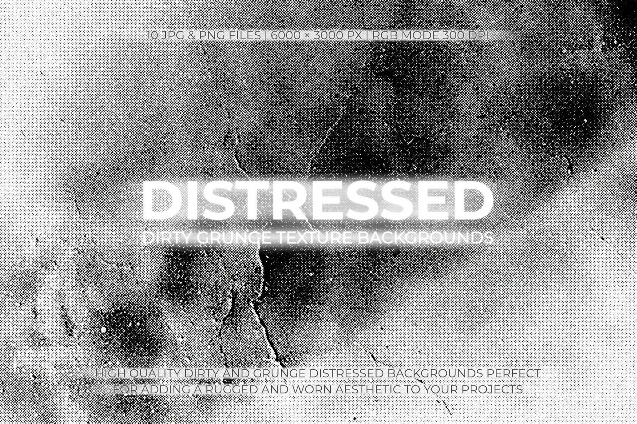 10个做旧污渍破损纹理背景 10 Dirty Grunge Distressed Textures插图 10个做旧污渍破损纹理背景 10 Dirty Grunge Distressed Textures