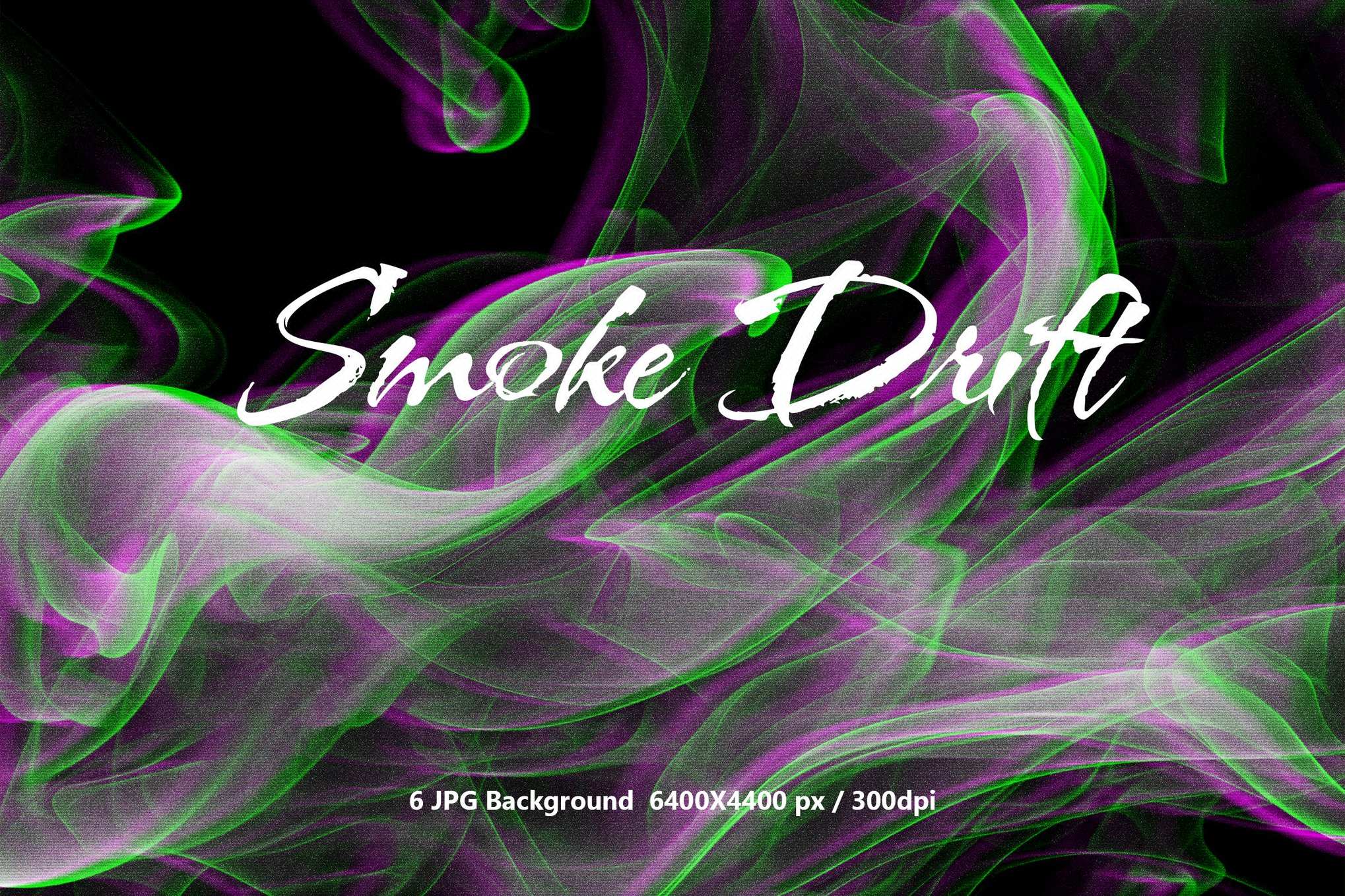 6款霓虹绿紫抽象烟雾背景 Neon Green Purple Abstract Smoke Background插图 6款霓虹绿紫抽象烟雾背景 Neon Green Purple Abstract Smoke Background