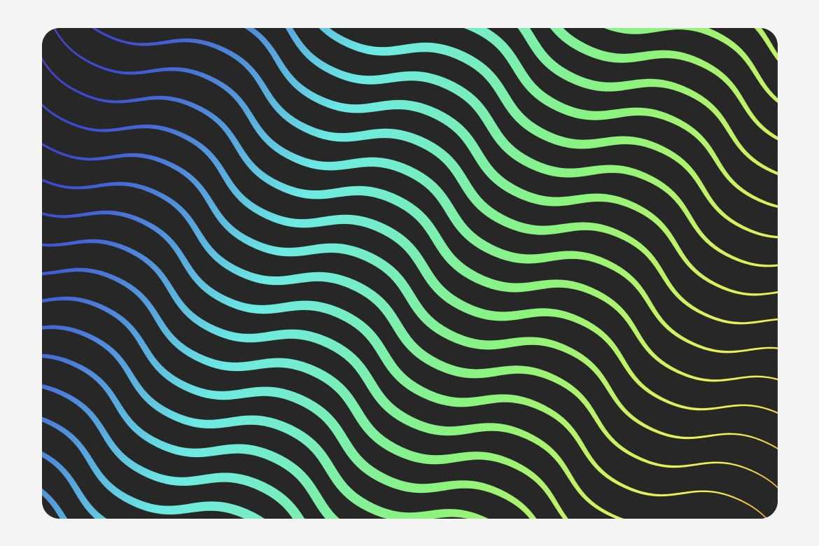 霓虹光谱波浪线渐变背景 Chromatic Diagonal Waves Background插图3 霓虹光谱波浪线渐变背景 Chromatic Diagonal Waves Background