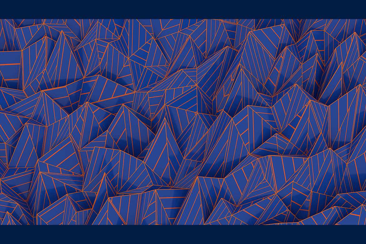 5款橙蓝多边形条纹3D背景 Orange Blue Polygonal Striped 3D Background插图5 5款橙蓝多边形条纹3D背景 Orange Blue Polygonal Striped 3D Background