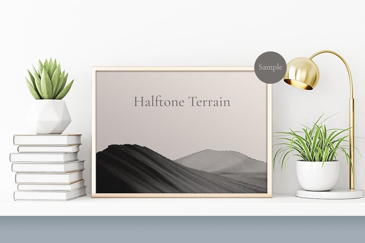 10种半色调地形纹理背景 Halftone Terrain Texture Background插图1 10种半色调地形纹理背景 Halftone Terrain Texture Background