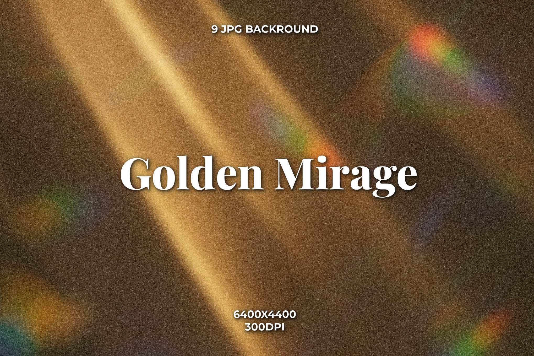 9款金色幻影奢华光影背景 Golden Mirage Luxurious Light Background插图 9款金色幻影奢华光影背景 Golden Mirage Luxurious Light Background