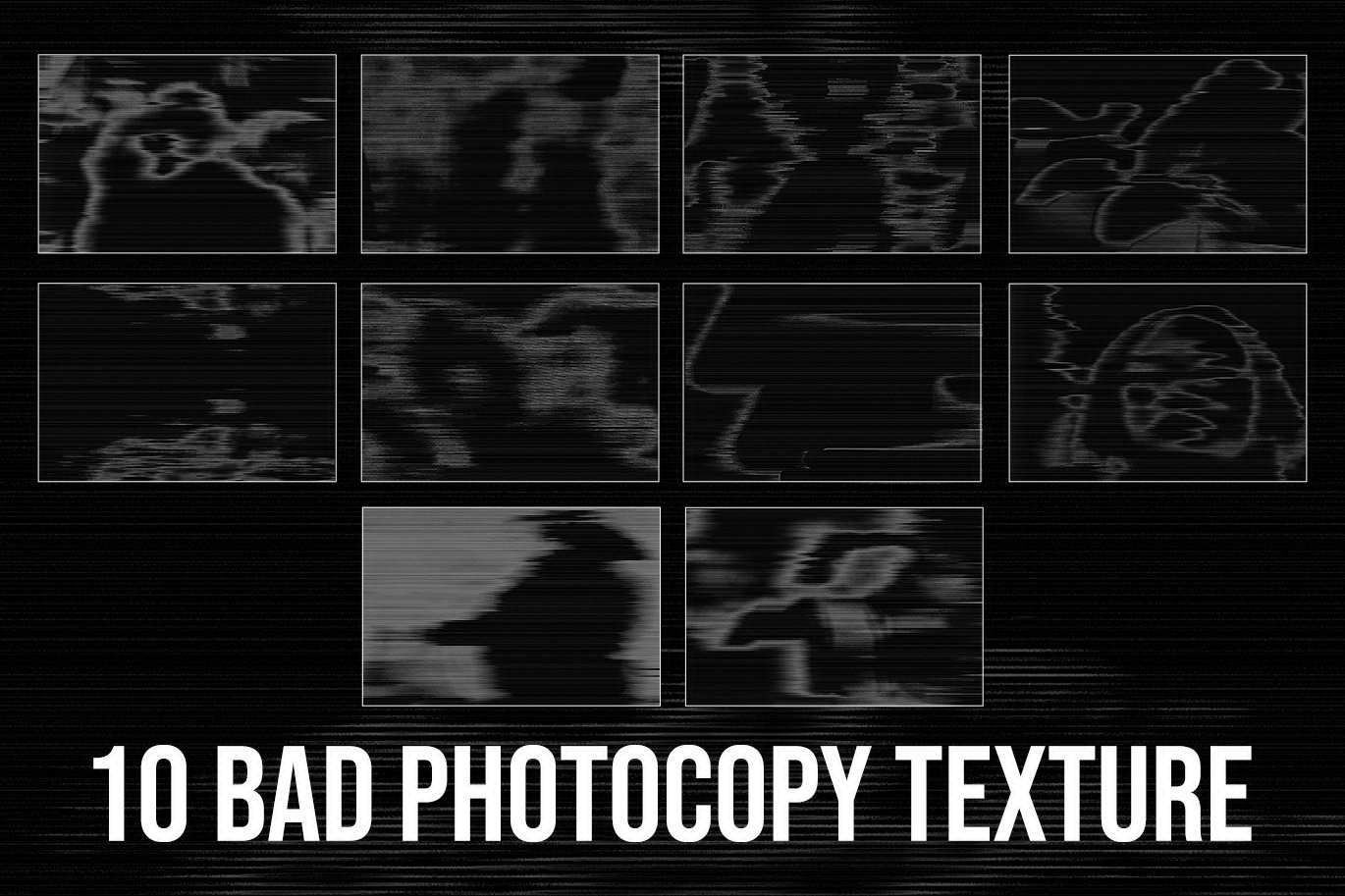 10组老旧复印质感纹理叠加层 Bad Photocopy Texture Overlays 10插图2 10组老旧复印质感纹理叠加层 Bad Photocopy Texture Overlays 10
