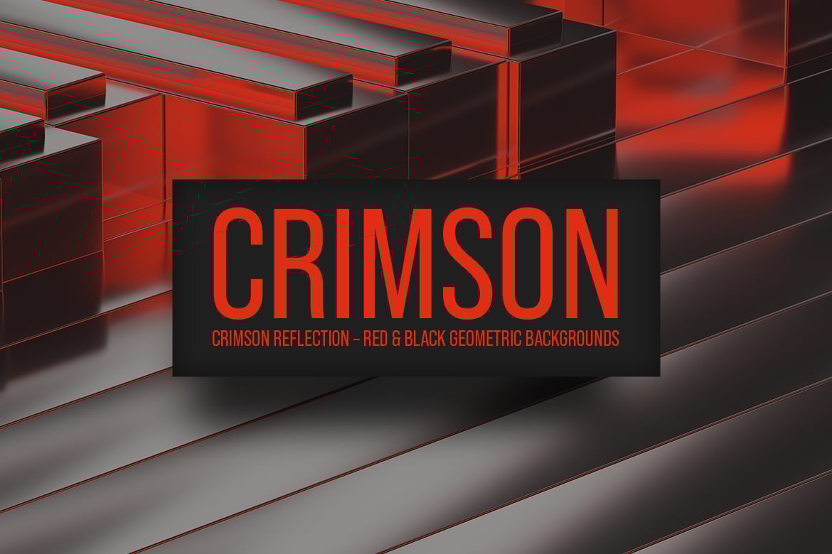 6款深红倒影红黑几何图形背景 Crimson Reflection Red Black Geometric Backgrounds插图 6款深红倒影红黑几何图形背景 Crimson Reflection Red Black Geometric Backgrounds