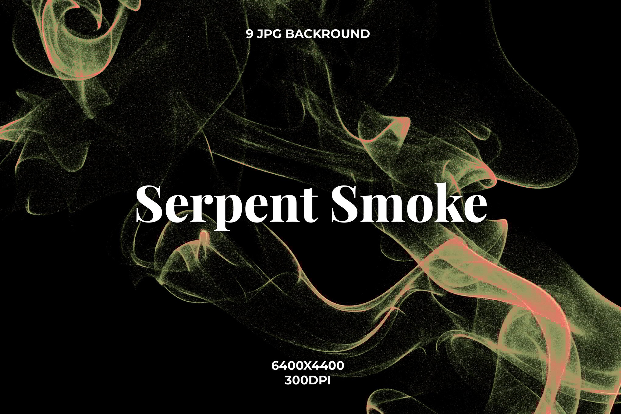 9款蛇形烟雾抽象背景素材 Serpent Smoke Abstract Background插图 9款蛇形烟雾抽象背景素材 Serpent Smoke Abstract Background