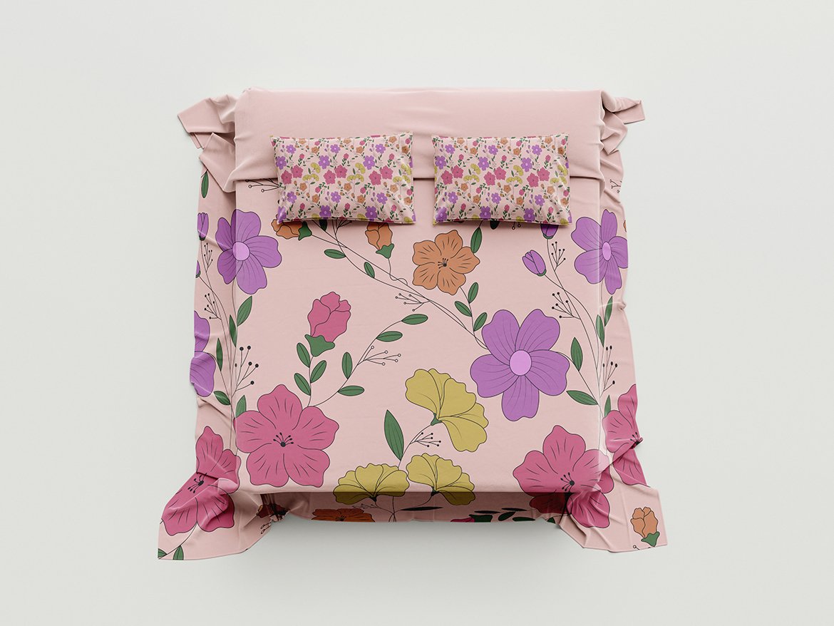 彩色花瓣飘落背景图案素材 Colorful Flower Petals Pattern插图4 彩色花瓣飘落背景图案素材 Colorful Flower Petals Pattern