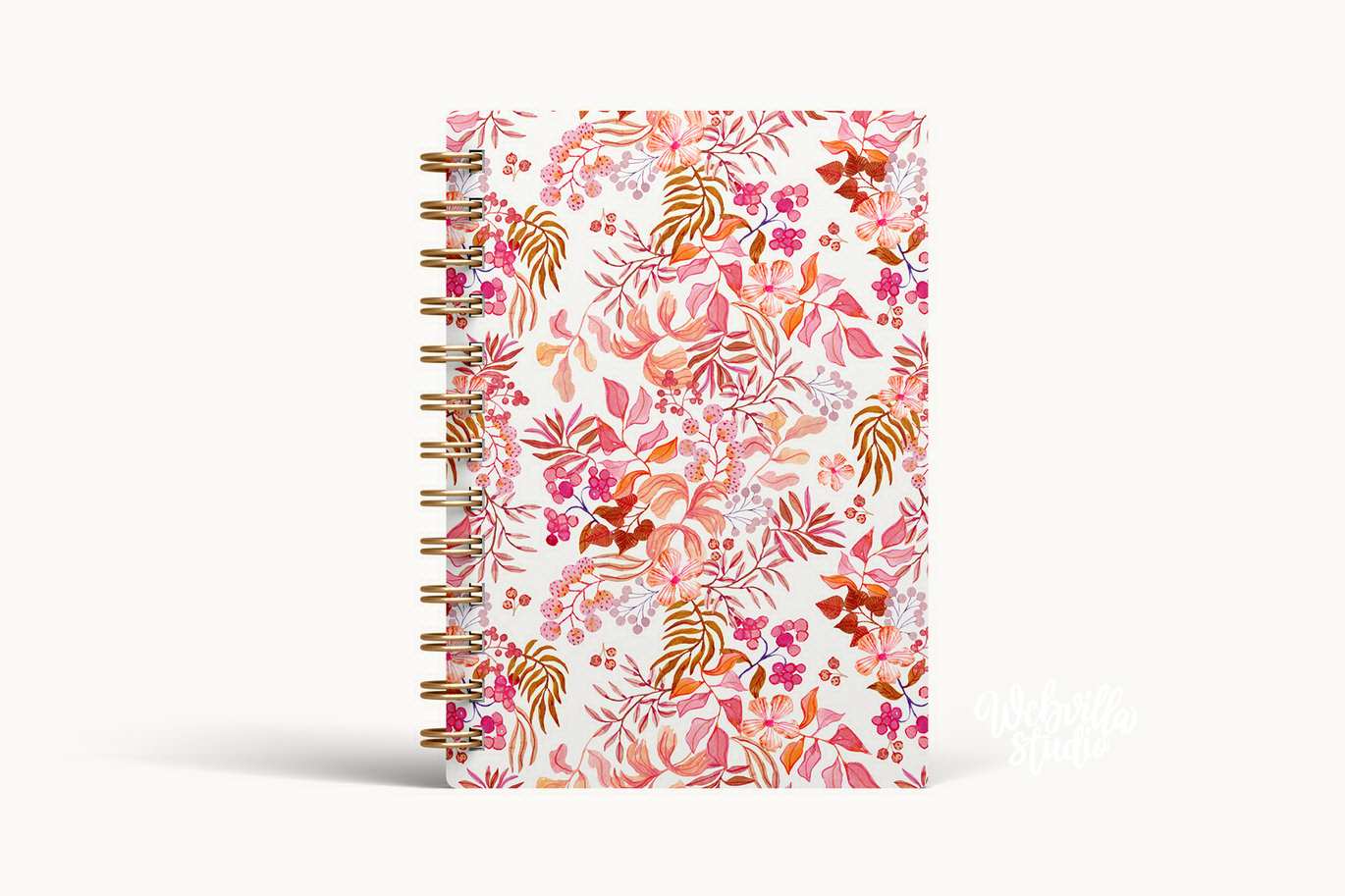粉色植物水彩纹理图案素材 Pink Botanica Watercolor Patterns插图3 粉色植物水彩纹理图案素材 Pink Botanica Watercolor Patterns