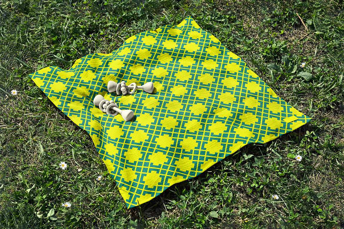 花饰斜纹背景图案素材 Rosette Diagonal Pattern插图1 花饰斜纹背景图案素材 Rosette Diagonal Pattern