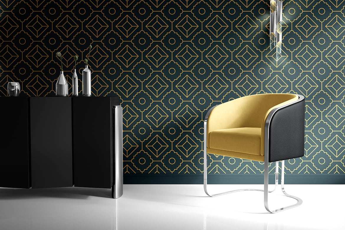 奢华网格装饰图案素材 Luxury Grid Ornament Pattern插图2 奢华网格装饰图案素材 Luxury Grid Ornament Pattern