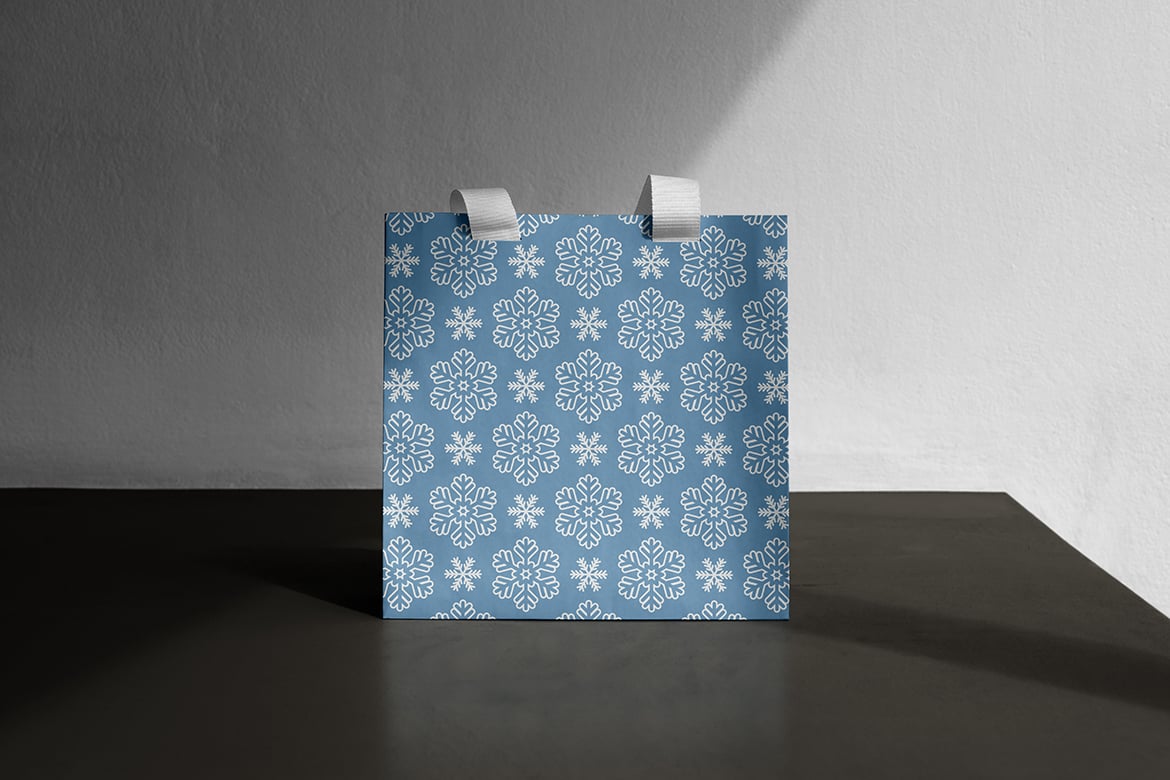 冬季唯美雪花背景图案素材 Winter Flakes Pattern插图3 冬季唯美雪花背景图案素材 Winter Flakes Pattern