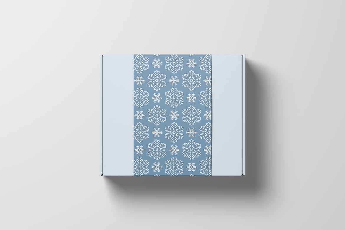 冬季唯美雪花背景图案素材 Winter Flakes Pattern插图4 冬季唯美雪花背景图案素材 Winter Flakes Pattern
