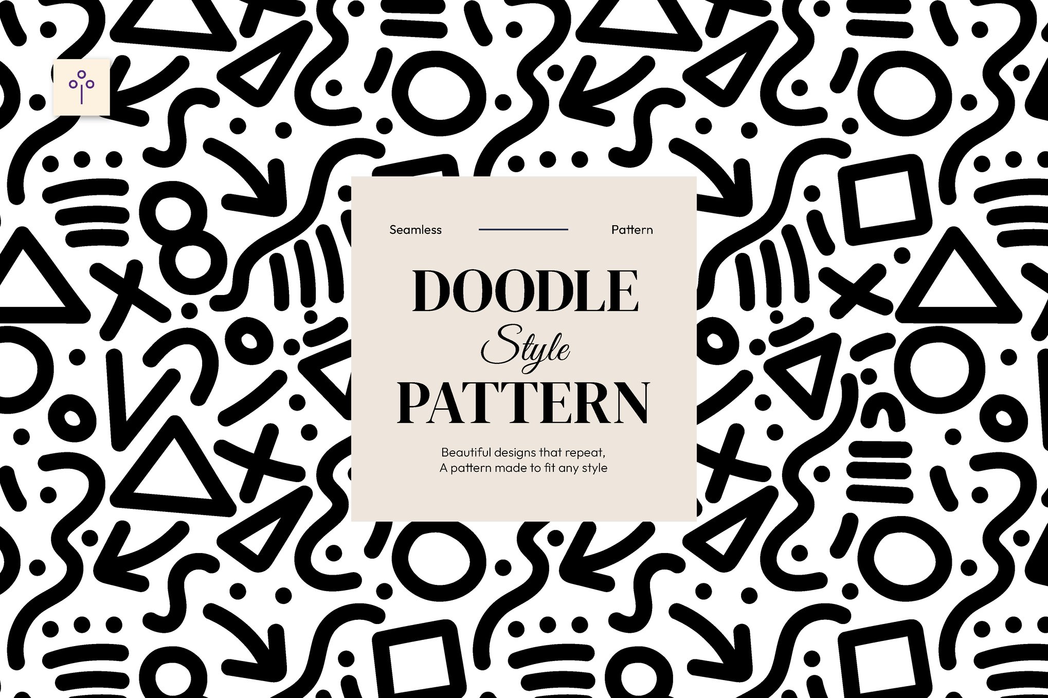 线条形状箭头涂鸦无缝图案素材 Line Shape Arrow Doodle Style Seamless Pattern插图 线条形状箭头涂鸦无缝图案素材 Line Shape Arrow Doodle Style Seamless Pattern