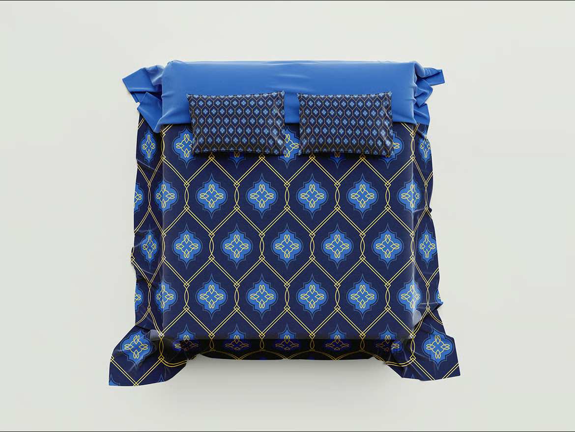 尊贵蓝色装饰图案素材 Majestic Blue Ornament Pattern插图1 尊贵蓝色装饰图案素材 Majestic Blue Ornament Pattern