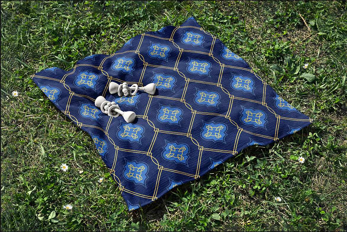 尊贵蓝色装饰图案素材 Majestic Blue Ornament Pattern插图2 尊贵蓝色装饰图案素材 Majestic Blue Ornament Pattern