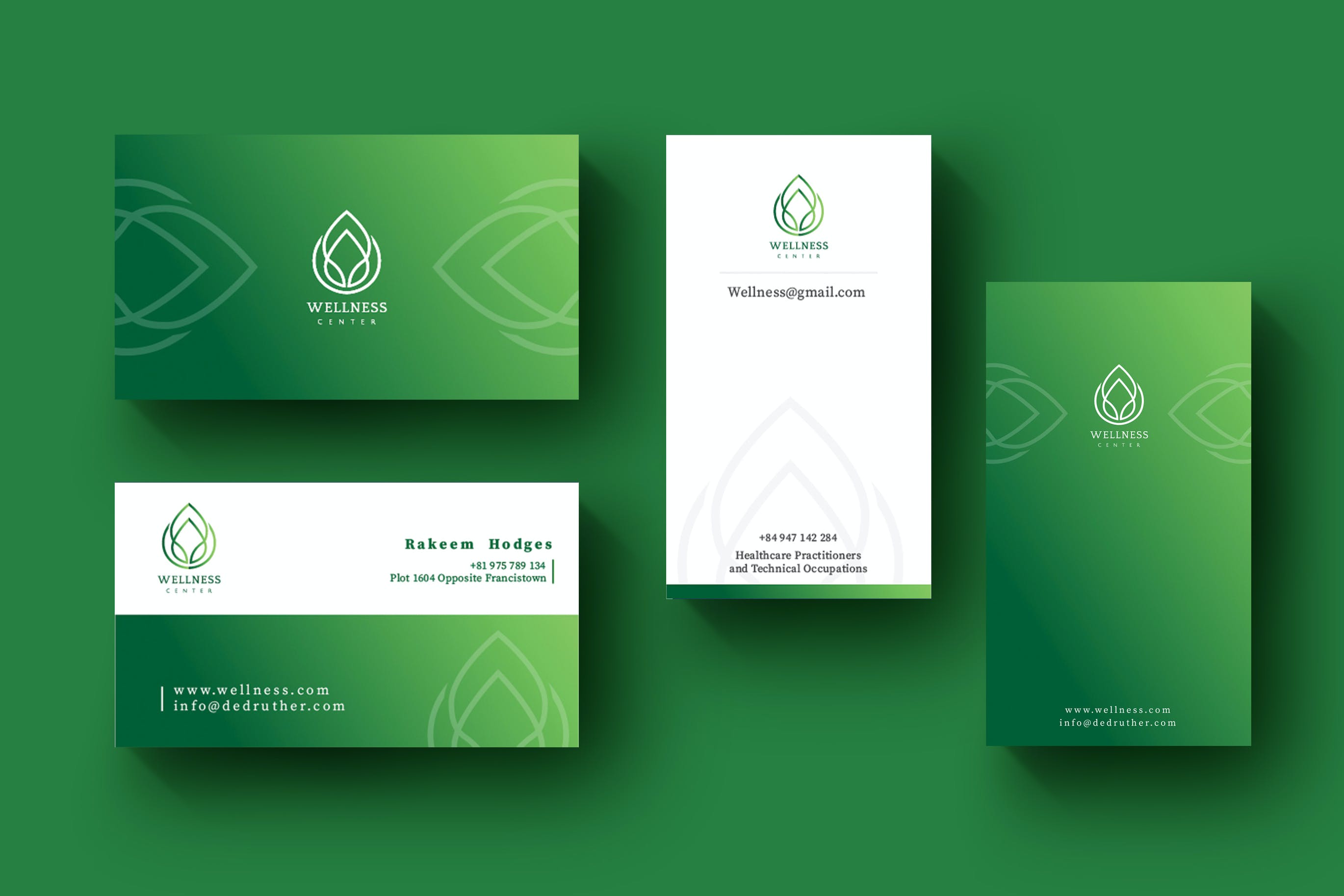 时尚品牌名片模板(AI)