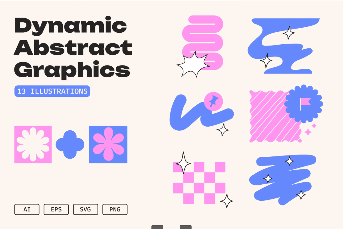 动态抽象图形背景素材 Dynamic Abstract Graphics插图 动态抽象图形背景素材 Dynamic Abstract Graphics