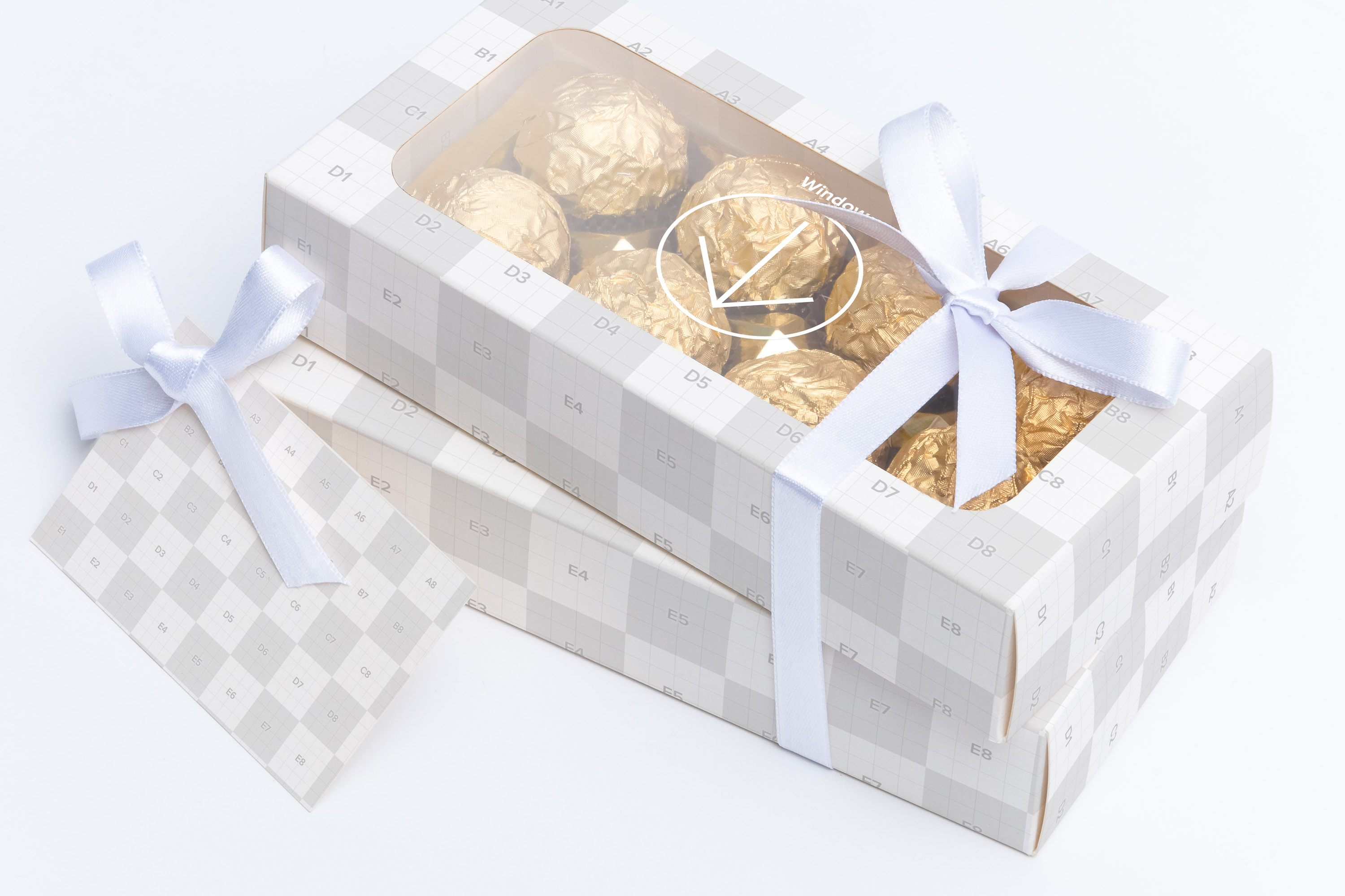 巧克力盒样机素材 Sweet Box Mockup 08插图1