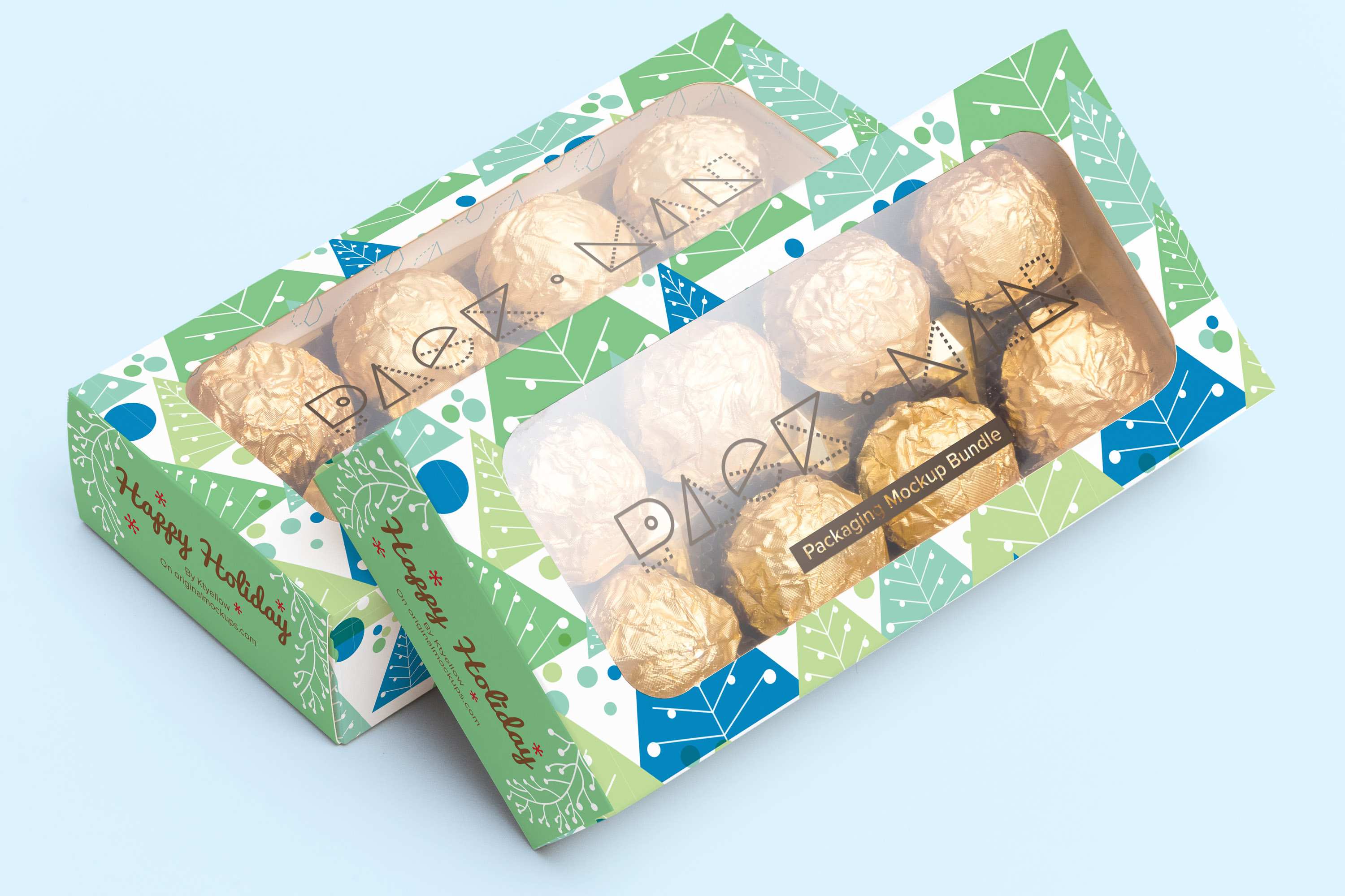 巧克力包装样机 Sweet Box Mockup 07插图 巧克力包装样机 Sweet Box Mockup 07