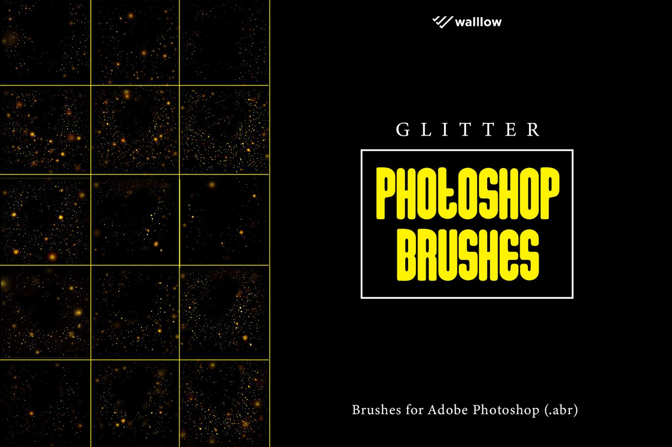 闪光闪烁星光Photoshop笔刷 Glitter Photoshop Brushes插图2 闪光闪烁星光Photoshop笔刷 Glitter Photoshop Brushes